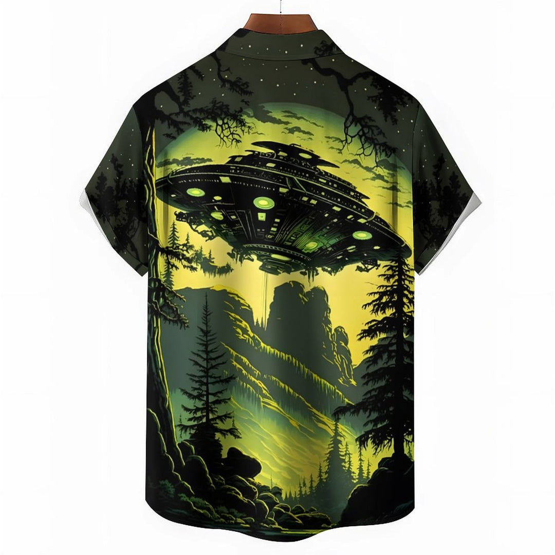 Men's UFO Casual Short Sleeve Shirt 2402000121