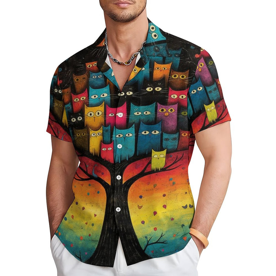 Men's Hawaiian Casual Short Sleeve Shirt 2310000978
