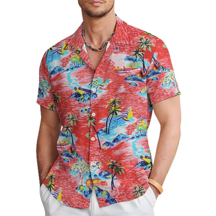 True Romance Hawaiian Casual Short Sleeve Shirt 2401000320