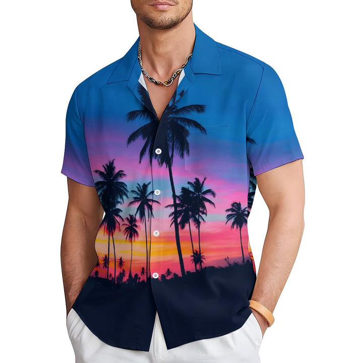 Men's Hawaiian Casual Short Sleeve Shirt 2310000943