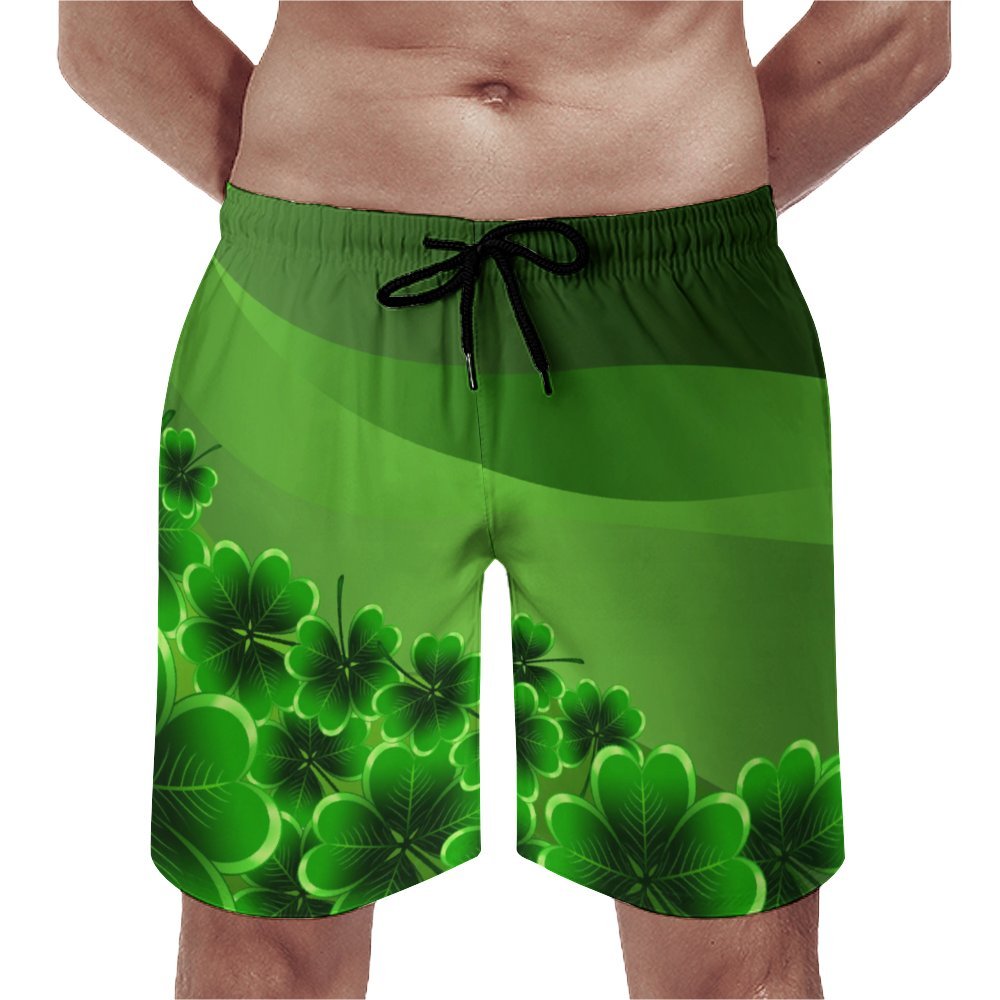 Men's St. Patrick’s Day Sports Beach Shorts 2312000420