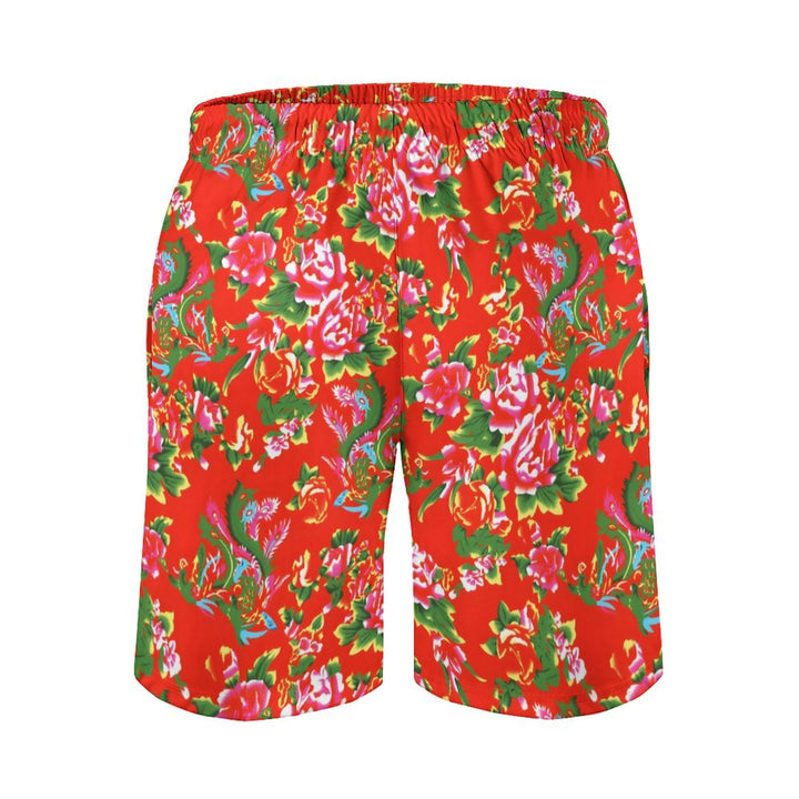 Men's Printed Sports Beach Shorts 2401000327