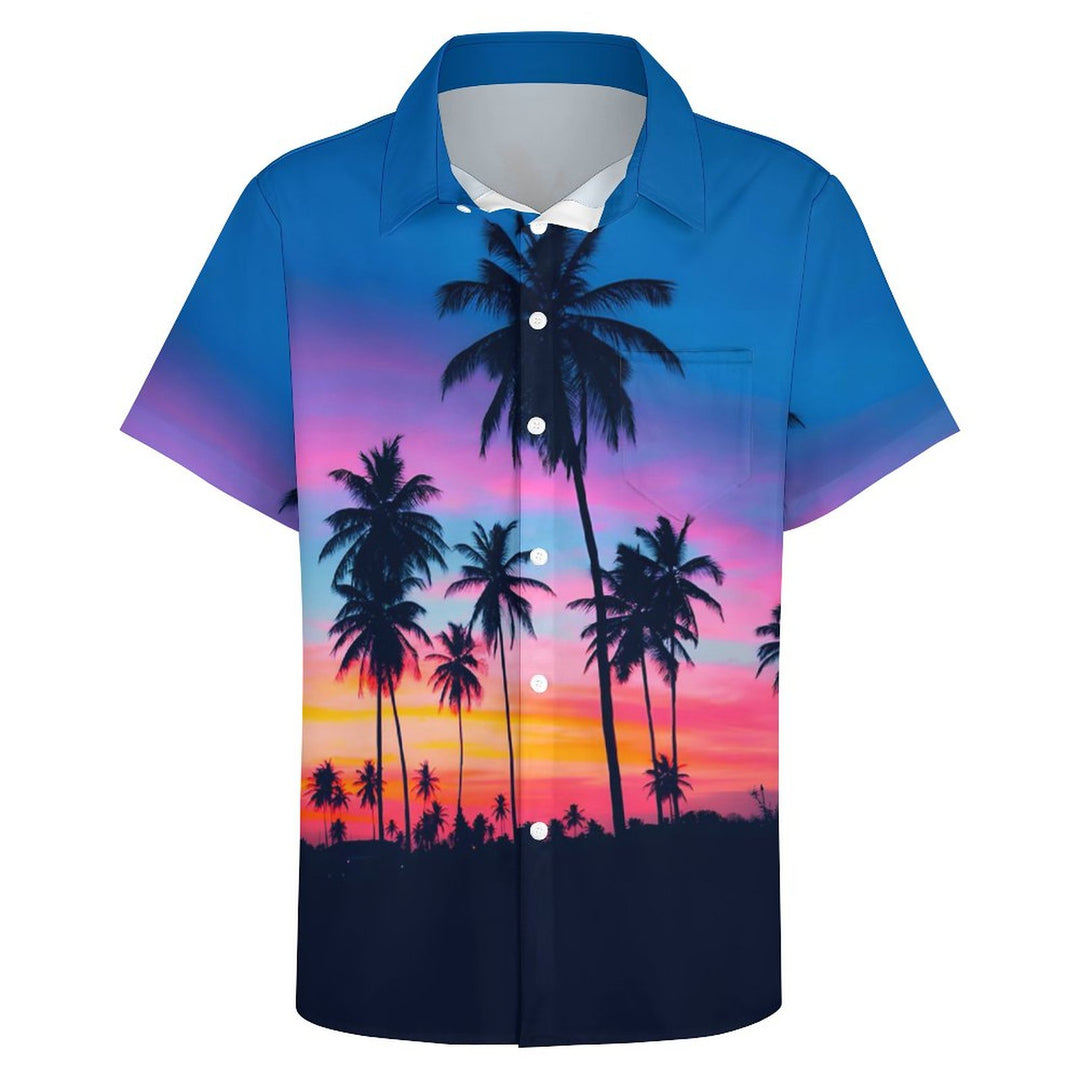 Men's Hawaiian Casual Short Sleeve Shirt 2310000943