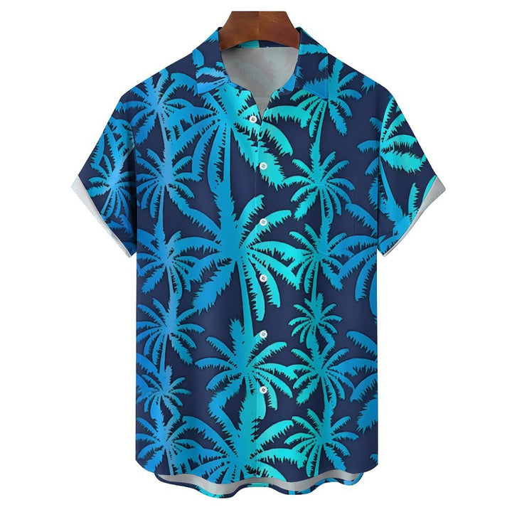 Men's Hawaiian Casual Short Sleeve Shirt 2401000287