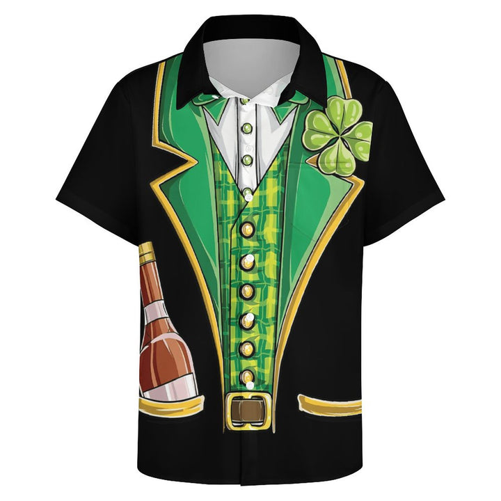 Men's St. Patrick's Day Short Sleeve Shirt 2312000330