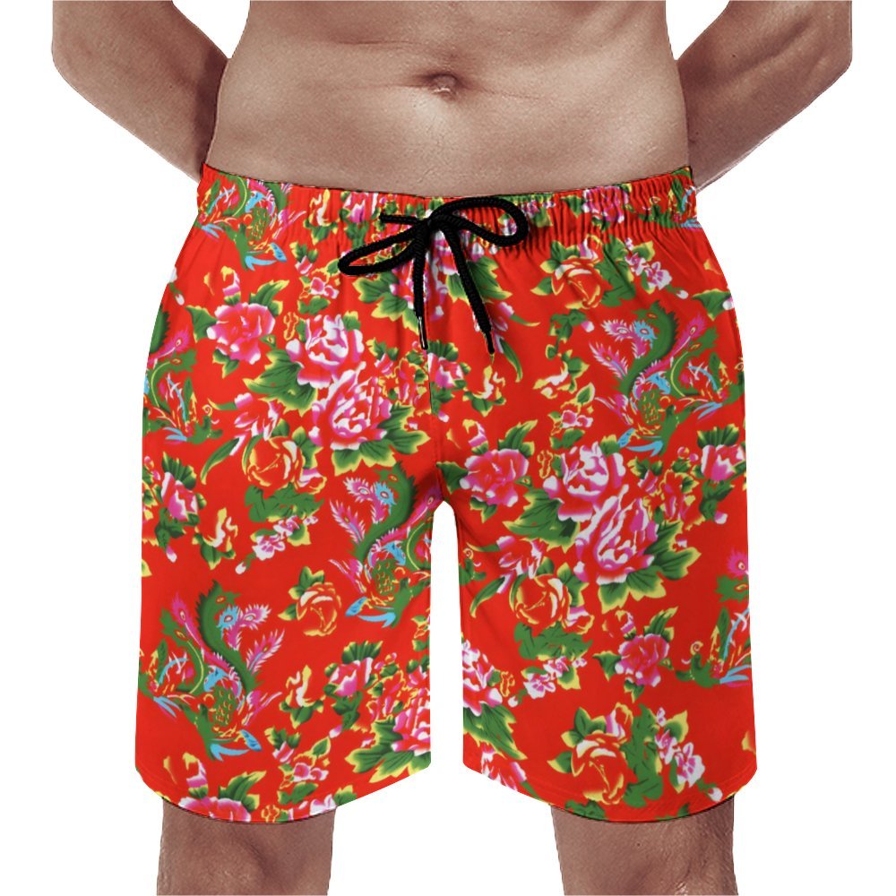 Men's Printed Sports Beach Shorts 2401000327