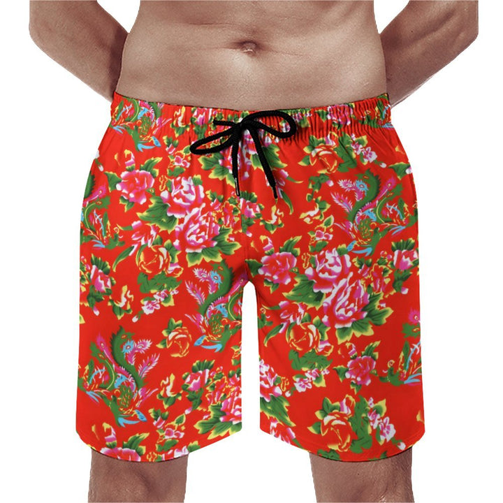 Men's Printed Sports Beach Shorts 2401000327