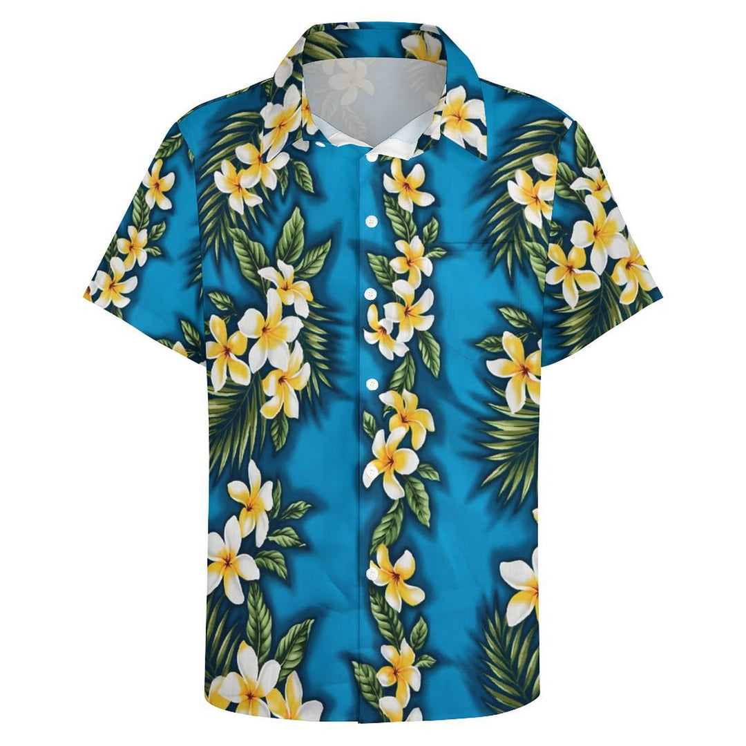 Aloha Classic Floral Hawaiian Casual Short Sleeve Shirt 2402000021