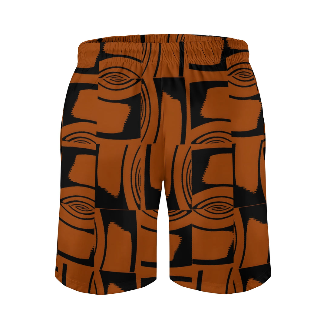 Men's Sports Geometric Patterns Beach Shorts 2402000295