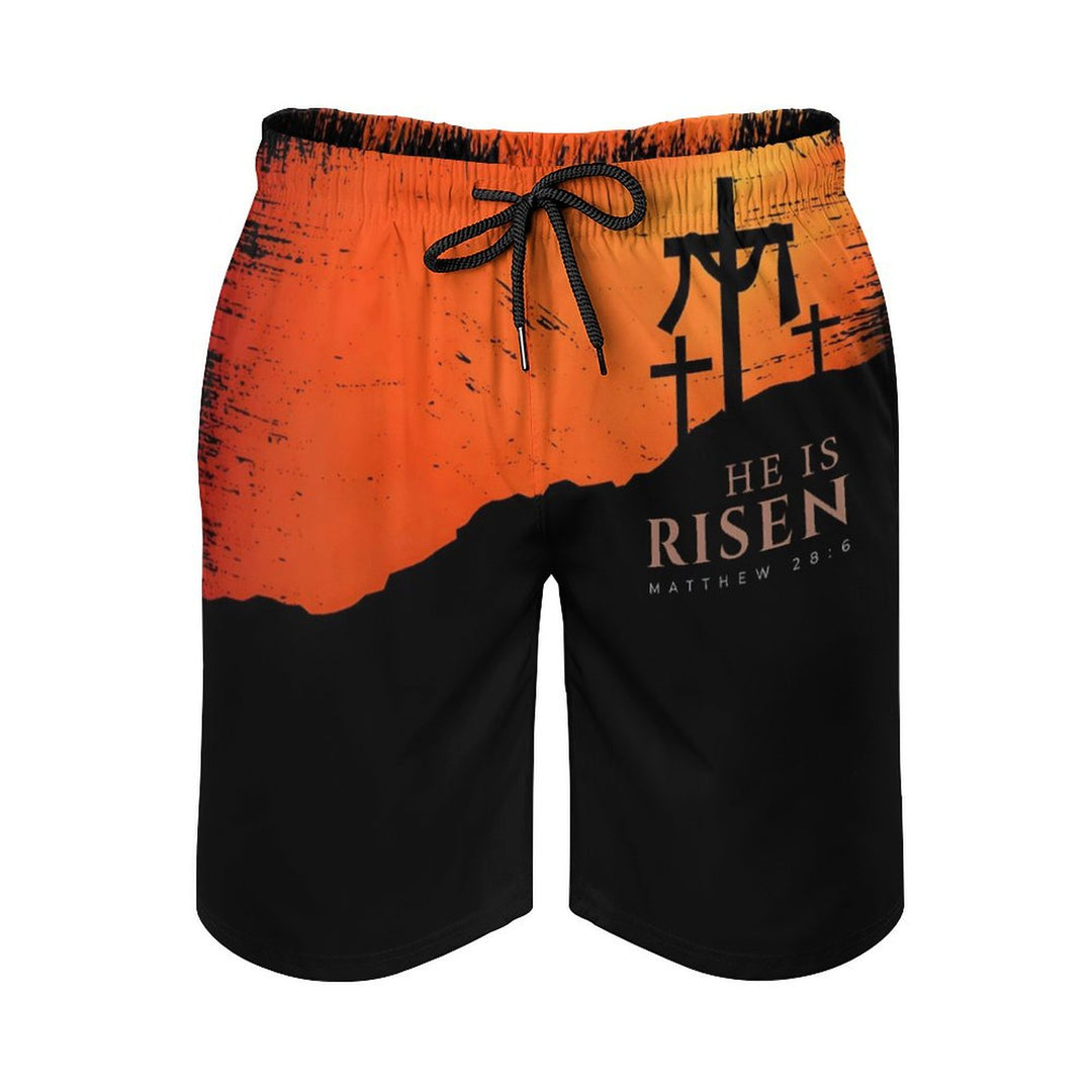 Men's Sports Easter Cross Beach Shorts 2401000155