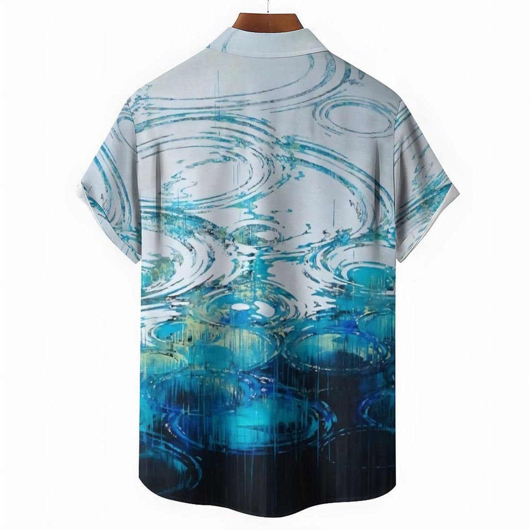 Men's Hawaiian Casual Short Sleeve Shirt 2402000158