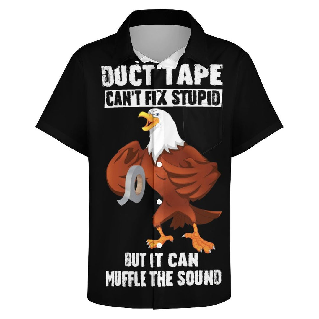 Funny Copy Casual Short Sleeved Shirt 2310000842