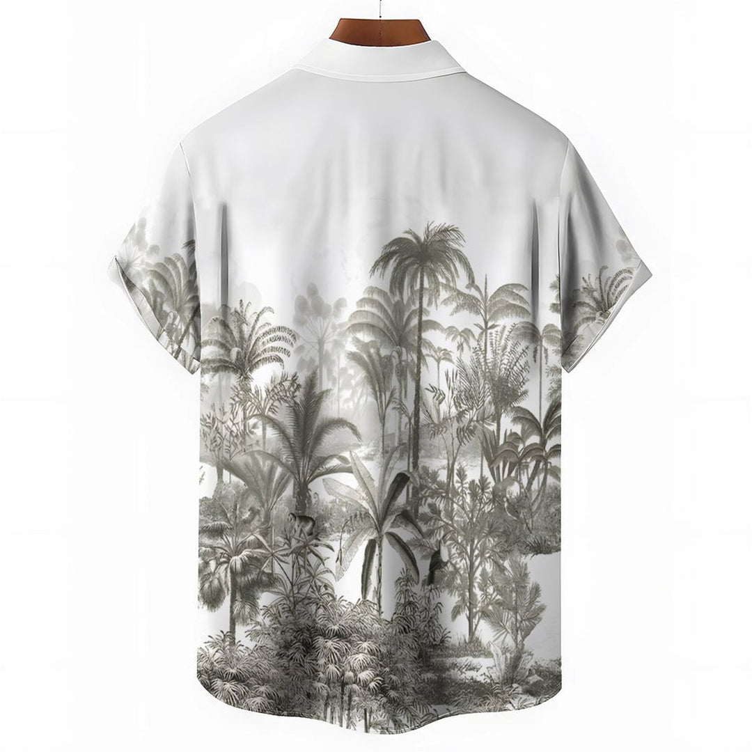Men's Hawaiian Casual Short Sleeve Shirt 2401000285