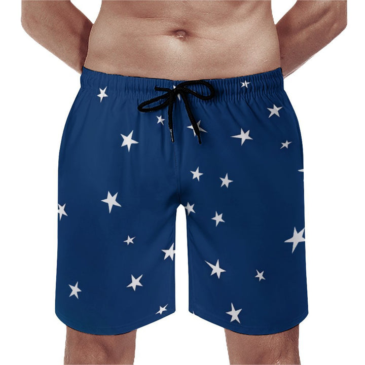 Men's Sports Starry Sky Beach Shorts 2312000437